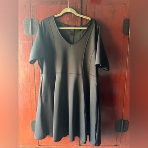 NWT Torrid Fit&Flare Black Mini Dress 3